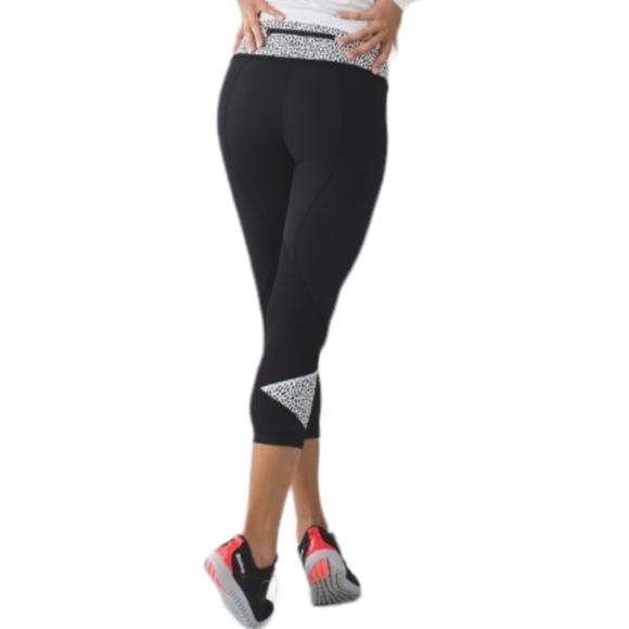Lululemon Pace Rival Crops - Size 2 Running Crops - Picture 5 of 10